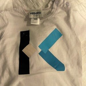 White ke so t-shirt for babies